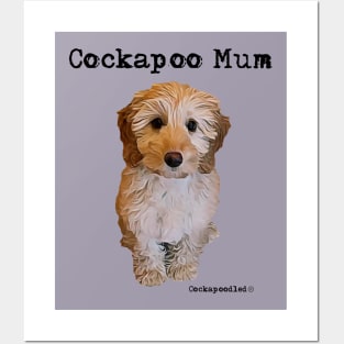 Cockapoo Dog Mum Posters and Art